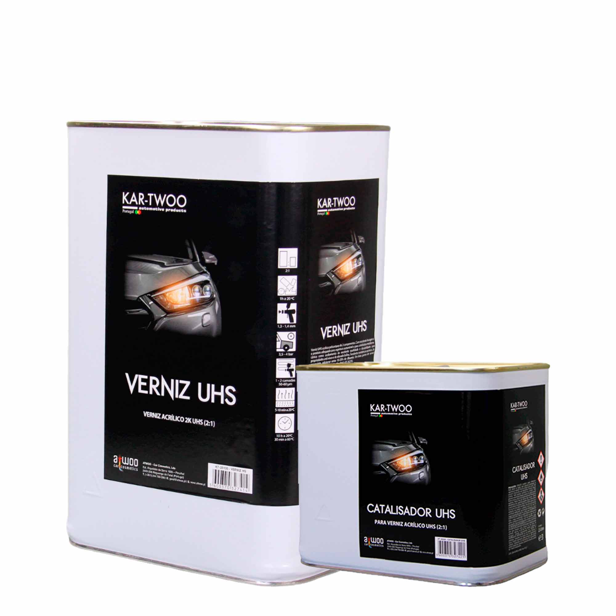 Kit Verniz UHS 5 LT + Catalisador 2.5 LT
